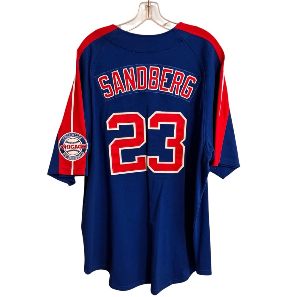 Nike MLB Cooperstown Collection Chicago Cubs Jersey Ryne Sandberg size Large NWT